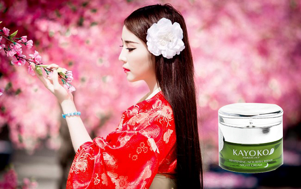 Kem Dưỡng Chống Nám Trắng Hồng Tinh Khiết Ban Đêm Kayoko Night Cream