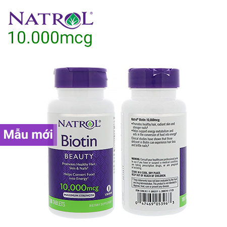 Cách Sử Dụng Thuốc Biotin 10000 mcg An Toàn Mà Hiệu Quả Nhất