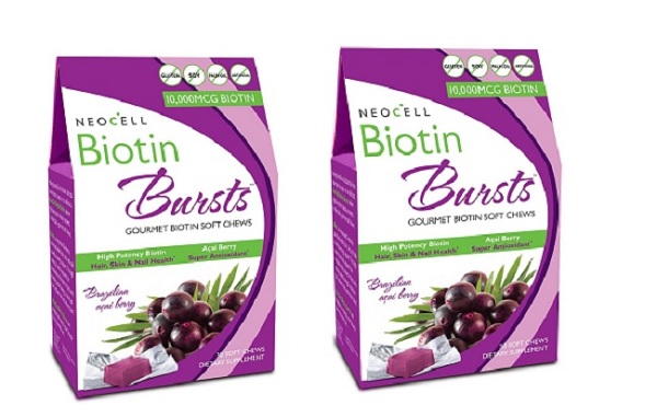 Công dụng của kẹo Neocell Biotin Bursts 