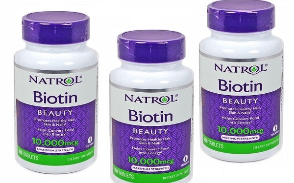 tác dụng của viên uống Biotin Natrol 10000 mcg