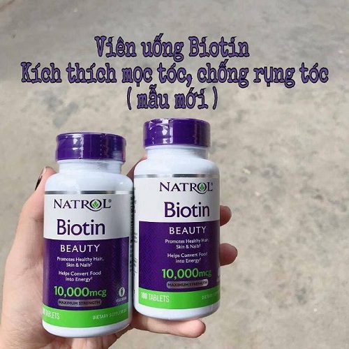 Công dụng của viên uống Biotin Natrol