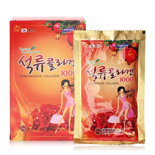 Công Dụng Của Nước Ép Lựu Collagen Hàn Quốc