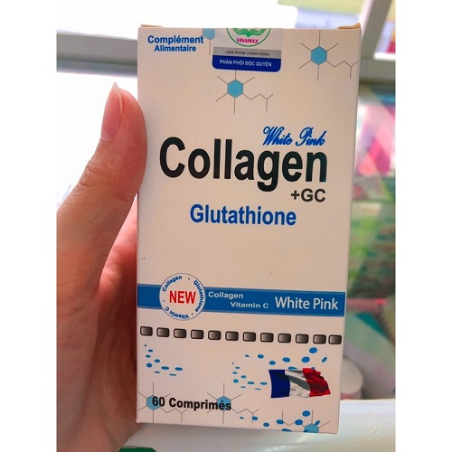 Collagen + GC Glutathione 500mg, 60 viên – Đẹp da, chống lão hóa