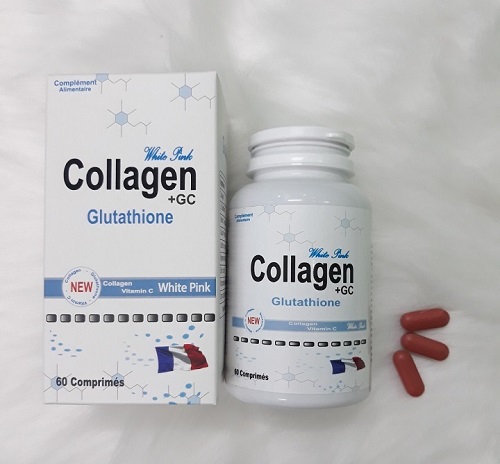Collagen + GC Glutathione 500mg, 60 viên – Đẹp da, chống lão hóa