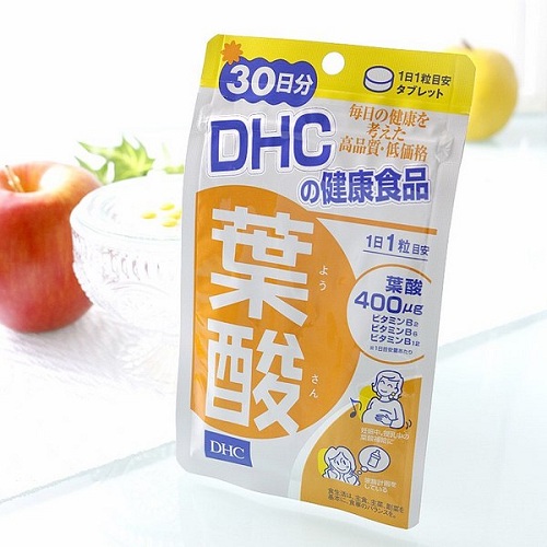 Viên uống Axit Folic cho bà bầu của DHC Nhật Bản 30 ngày