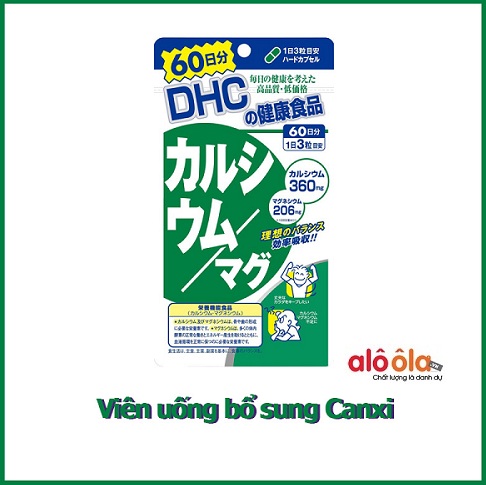 Viên uống bổ sung Canxi DHC 60 ngày Nhật Bản 