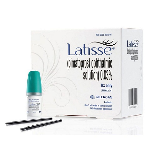 Tác dụng của Latisse dưỡng mi dài và dày 