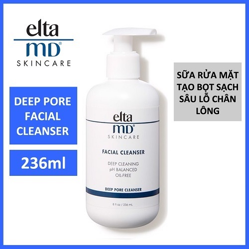 eltamd deep pore facial cleanser