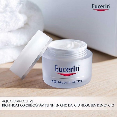 kem eucerin aquaporin active dưỡng ẩm cho làn da mềm mại cả ngày dài