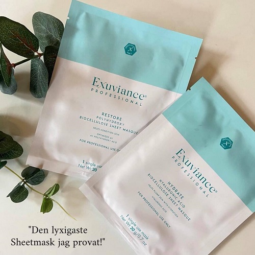 mặt nạ exuviance hydrate hyaluronic acid biocellulose sheet masque