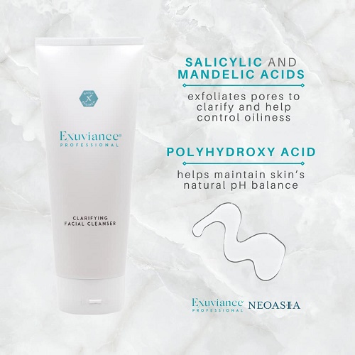 exuviance professional clarifying facial cleanser