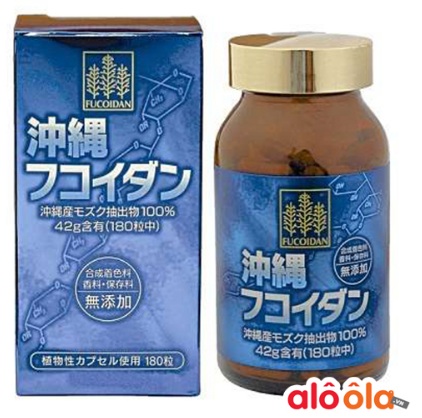 Viên uống hỗ trợ điểu trị ung thư Okinawa Fuicoidan Kanehide Bia 