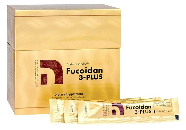 Fucoidan 3-plus dạng nước hộp 50 gói 
