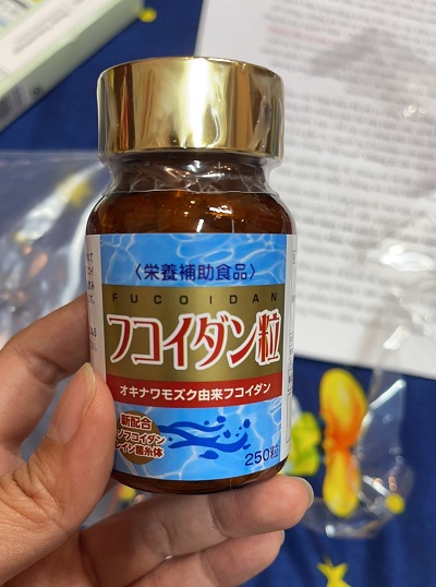 Review viên uống Fucoidan Tsubu Nano 250 viên của Nhật Bản