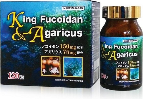 Viên uống King Fucoidan & Agaricus Nhật Bản