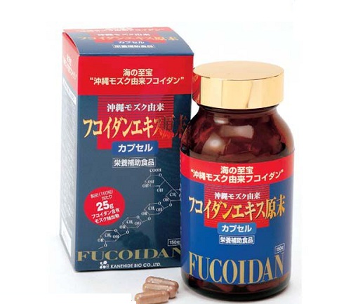 Cách dùng Fucoidan Okinawa Nhật Bản 150 viên