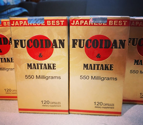 Fucoidan Maitake hộp 120 viên Nhật Bản