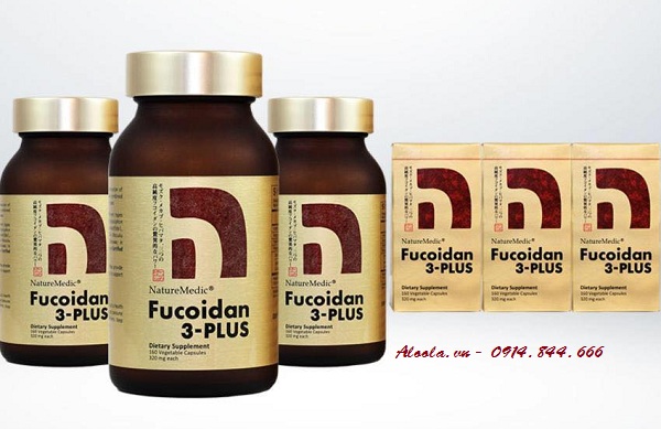 5 thành phần tạo nên sự khác biệt của viên uống Fucoidan 3 Plus