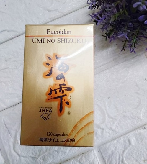 Umi No Shizuku Fucoidan chính hãng Nhật Bản hộp 120 viên