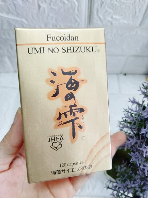 Umi No Shizuku Fucoidan chính hãng Nhật Bản hộp 120 viên