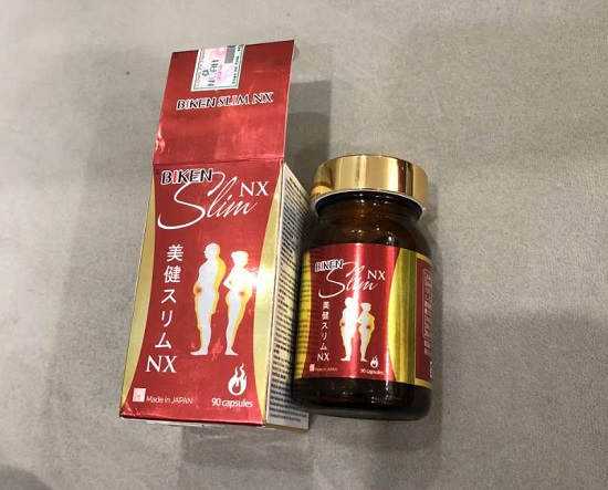 Viên uống giảm cân Biken Slim NX Nhật Bản lọ 90 viên