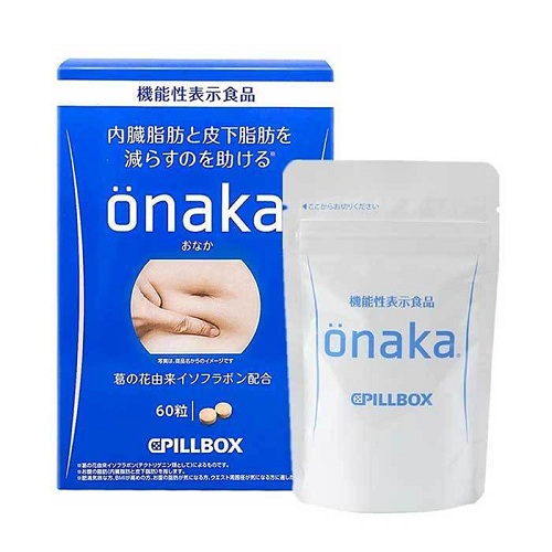 Viên uống giảm mỡ bụng Onaka Pillbox Nhật Bản 
