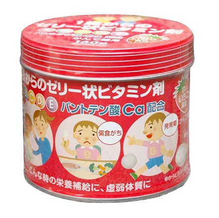 Kẹo vitamin tổng hợp cho bé Oki Pharmaceutical