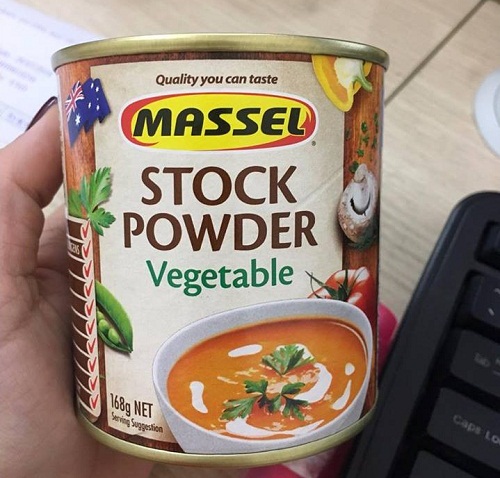 massel stock powder vegetable được bào chế hoàn toàn từ tự nhiê