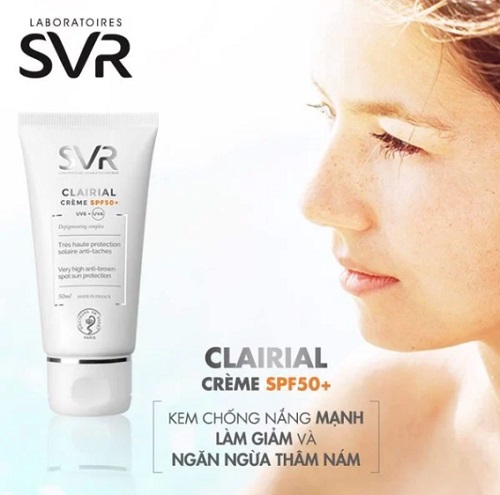 SVR Clairial Creme SPF50+