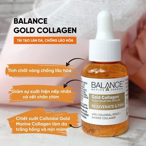 Tinh chất Balance Gold Collagen Rejuvenating Serum 30ml