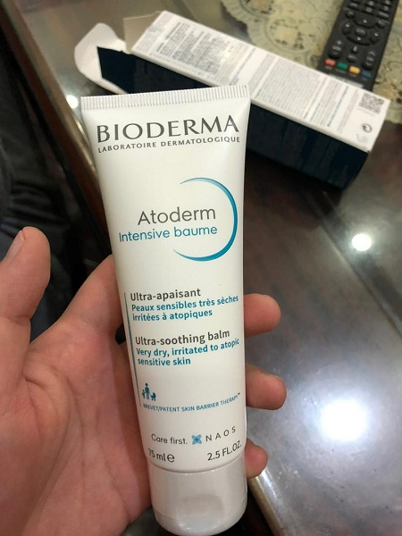 Kem dưỡng Bioderma Atoderm Intensive Baume 75ml cho da khô nhạy cảm