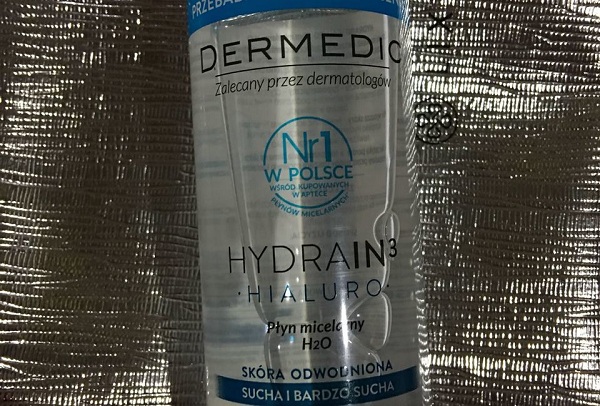 Tẩy trang Dermedic Hydrain3 Hyaluro Micellar Water H2O