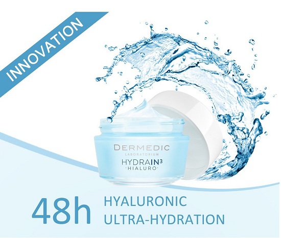 Kem dưỡng ẩm ban đêm Dermedic Hydrain3 Hialuro Cream Gel