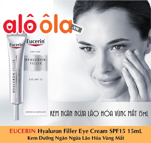 Eucerin Hyaluron Filler Eye Cream spf15 15ml 