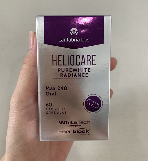 Heliocare Purewhite Radiance Max 240 trắng da chống nắng