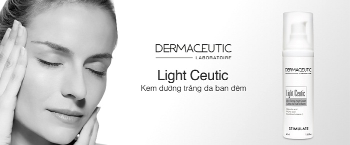 Kem dưỡng trắng da ban đêm Dermaceutic Light Ceutic 40ml