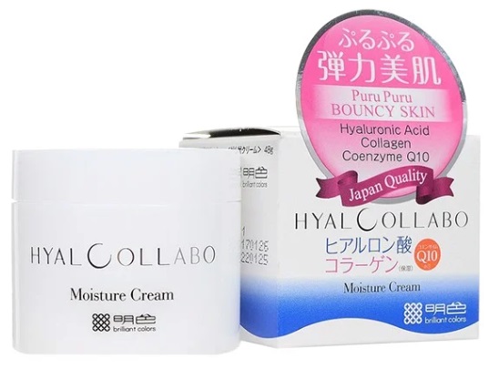 Kem dưỡng ẩm Meishoku Hyalcollabo Moisture Cream 48g Nhật Bản