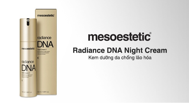 Kem chống lão hóa da ban đêm Mesoestetic Radiance DNA Night Cream 50ml