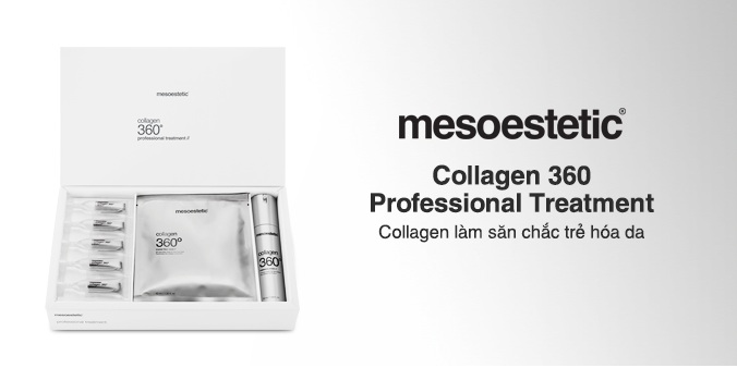 Bộ chống lão hóa Mesoestetic Collagen 360 Professional Treatment 