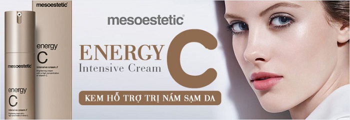 Kem trị nám làm sáng da Mesoestetic Energy C Intensive Cream 50ml