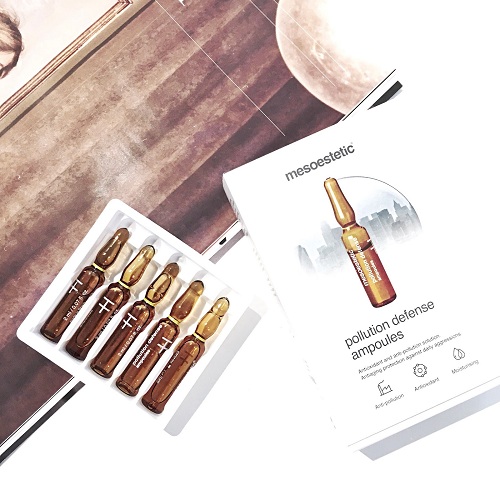 Tinh chất chống oxy hóa Mesoestetic Pollution Defense Ampoules