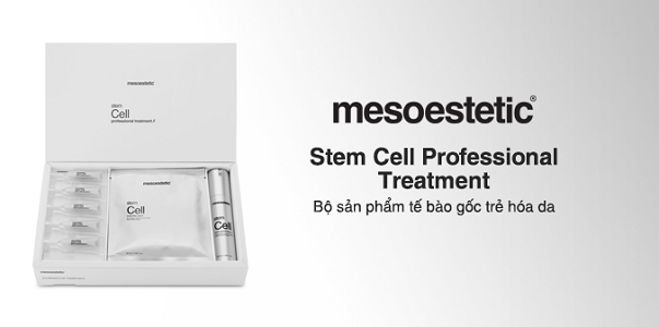 Bộ trẻ hóa da Mesoestetic Stem Cell Professional Treatment