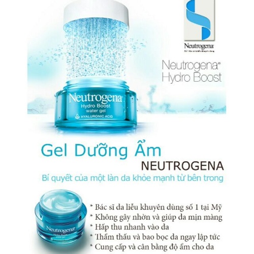 Kem dưỡng ẩm Neutrogena Hydro Boost Water Gel 48g 