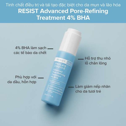 Paulas Choice Resist Advanced Pore-Refining Treatment 4% BHA 44ml