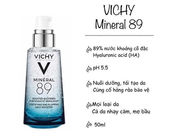 Dưỡng chất khoáng cô đặc Vichy Mineral 89 