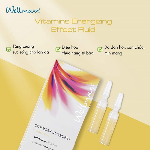Wellmaxx Concentrates Vitamins Energizing Effect Fluid 7 X 2ml