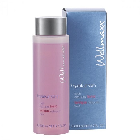 Nước hoa hồng Wellmaxx Hyaluron Fresh Cleansing Tonic 200ml