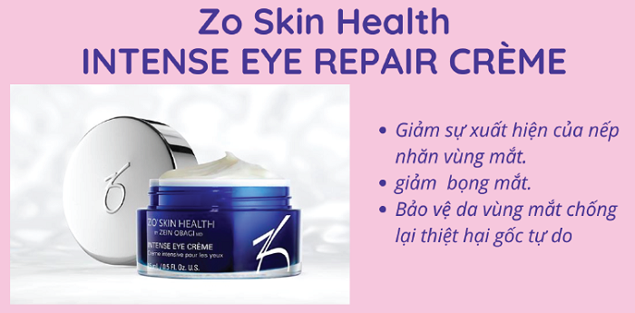 Kem mắt ZO Skin Health Intense Eye Cream 15g của Mỹ
