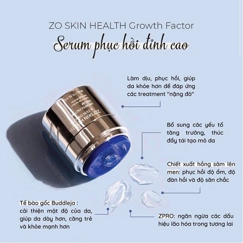 Serum phục hồi da ZO Skin Health Growth Factor Serum 30ml