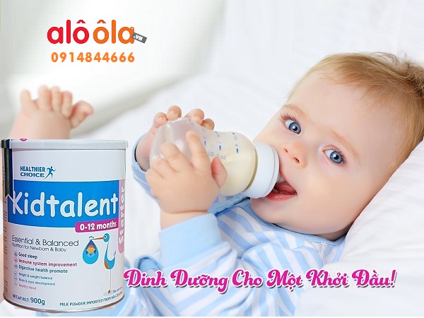 Sữa Kidtalent Starter 900g - Dinh dưỡng cho trẻ 0-12 tháng tuổi